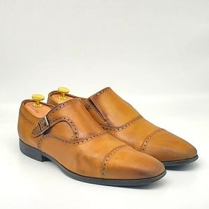 Aldo Men's Single Monk Strap Dress Shoes, Size 9